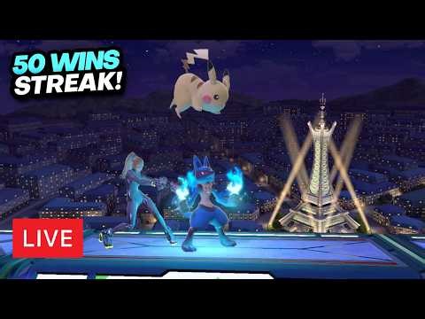 🔴LIVE - Nairo - OK CAN I NOT CHOKE A 50 WINSTREAK! + CHECKING OUT A JP MAJOR TOP 3 [SSBU] (Apr 28th)
