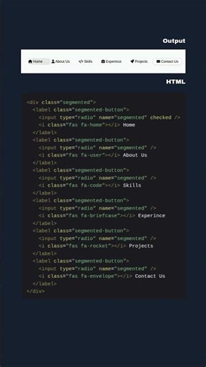 Creating a Stylish Animated Segmented Control with Pure CSS