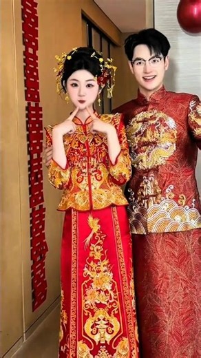 Romantic Chinese Wedding Moment ❤️ | Beautiful Couple & Timeless Love Story #wedding #shorts #viral