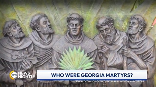 EWTN News Nightly on X: "More than 400 years after their deaths, the upcoming beatification of the Georgia Martyrs brings renewed attention to five Franciscan missionaries killed in 1597 and their witness to the sanctity of marriage. Journalist John Francis Clark shares why their witness is so powerful." / X