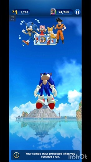 Sonic Dash ⚡Super Sonic Speed Run!🏃💨Insane High Score Challenge 🔥| Epic Gameplay #Shorts #USA #Viral