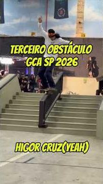Esse 3º obstáculo do GCA SP foi insano 🔥🛹 #skateboard #skatebrasil