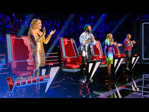 PHENOMENAL Standing Ovations on The Voice!