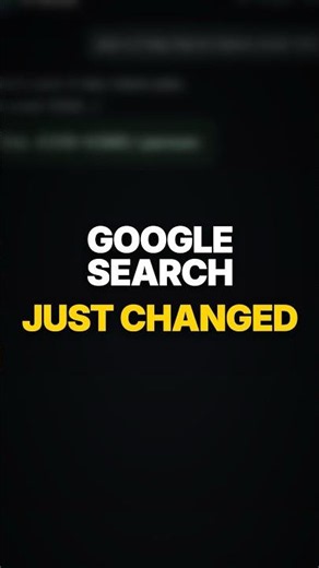 Google Search just changed for the first time in 25 years 🤯