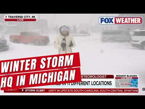 Extreme Winter Weather Slams Millions in the Midwest with Blizzard Warnings Issued Across 5 States