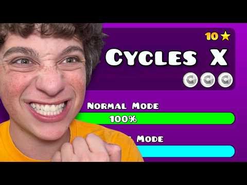 🔴VERIFYING CYCLES X!🔴61%, 33-100%🔴DAY 37🔴GEOMETRY DASHING🔴