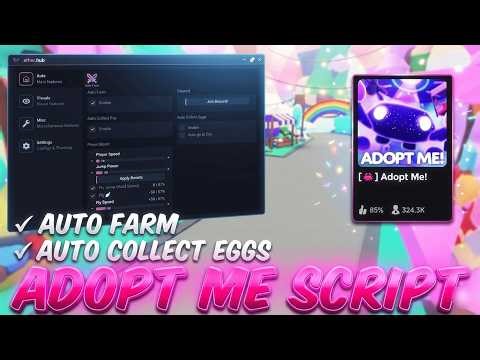 ADOPT ME BEST AUTOFARM SCRIPT, AUTO BUY NEW PETS | PASTEBIN!