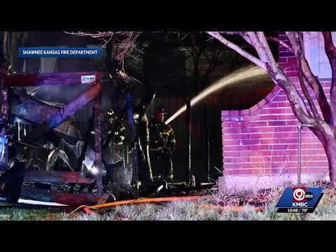 Shawnee house fire spreads to second home, cause under investigation