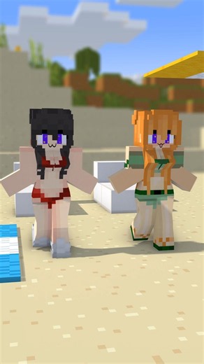 Epic Minecraft Challenge – Can Herobrine Win? 🎊 #minecraft #shorts