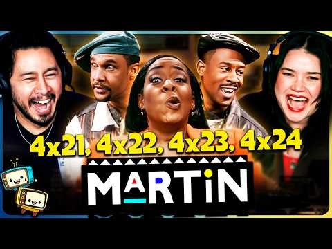 MARTIN (1995) 4x21, 4x22, 4x23 & 4x24 Reaction! | First Time Watch | Martin Lawrence w/ Jaby Koay