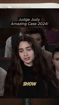 judge Judy amazing Case 2024 😱😱 #judgejudy #newepisode