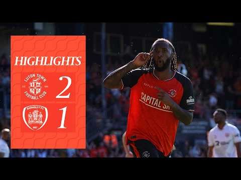 Luton 2-1 Barnsley | Highlights
