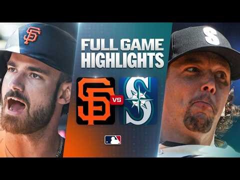 GIANTS vs. MARINERS: Official Full Game Highlights (July 19) | 2026 MLB Season