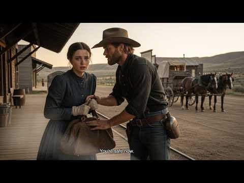 Mail Order Bride Stepped Off The Train Trembling, The Rancher Whispered "You're Safe Now"