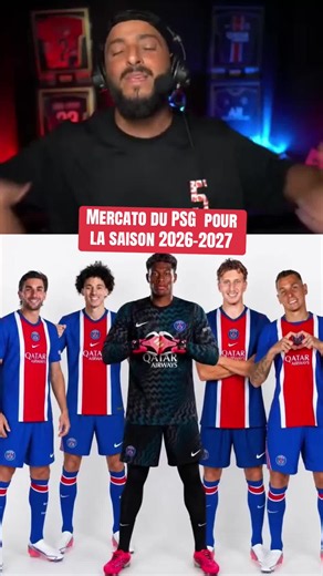 Mercato du PSG pour la saison 2026-2027