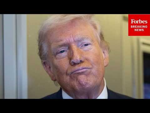 Trump Asked Point Blank: 'Do You Have An Update On The UFO Files?'