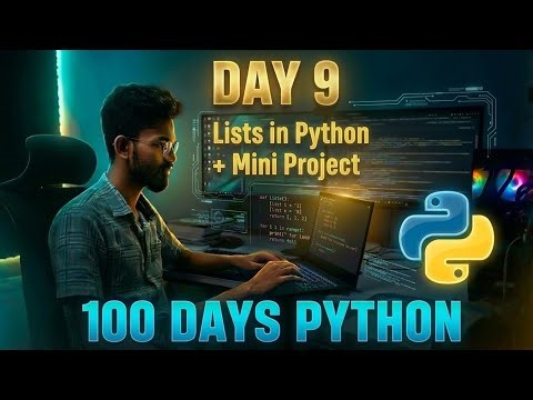 Day 9 – 100 Days of Python Challenge | Starting My Coding Journey #Python #100DaysOfCode