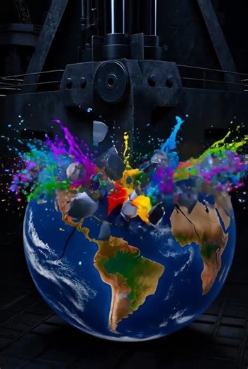 ASMR World Crushing Colors - Color Explosion!