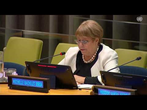 🔴 EN VIVO | Discurso de Michelle Bachelet en la ONU