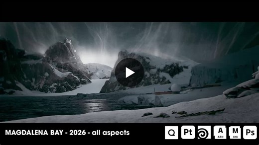 A project heavily inspired by François biard s Magdalena Bay . This project was an opportunity to use houdini s procedural modeling capabilities more thoroughly.  Most of the assets were made in… | Jean MARIEZ