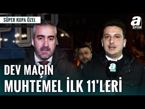 Takımlar Dev Maça Hangi İlk 11'lerle Başlayacak? Galatasaray - Trabzonspor Maçının Muhtemel İlk 11'i