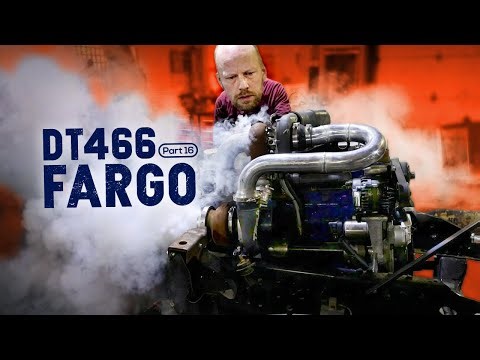 FIRST START! DT466 with Compound Turbos #FargoLCF [EP16]