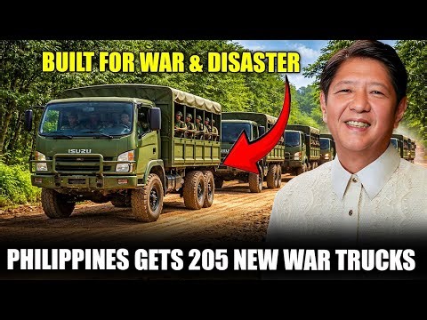 Philippines Just Added 205 New Military Trucks – This Changes Everything 