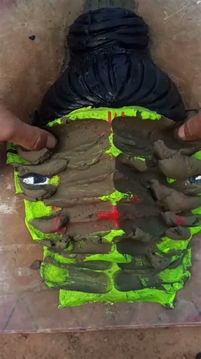 How to make beautiful miniature clay house #shorts