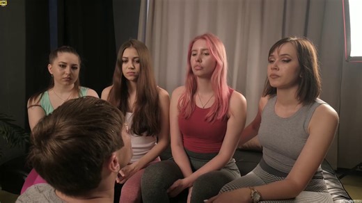 ✅A165✅ https://t.co/zgaiY3Dsw5 ❤️https://t.co/m35QljYV9m ✅ https://t.co/m35QljYV9m We gathered again — me Bertie, Ava, Mimi, and Julia — to drown my pathetic boyfriend in spit. He already knew what was coming: dropped to his knees in front of the couch, mouth wide open, eyes down like the obedient whore he is. We sat in a row on the couch — four Queens, cigarettes in hand, wicked smirks, mouths full of thick white phlegm. And the flood began.We hocked all at once, hard and relentless — thick whi