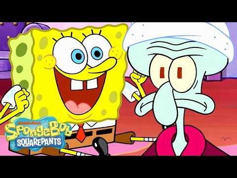 Squidward TRYING to Vibe for 30 Minutes Straight 🤣 | SpongeBob