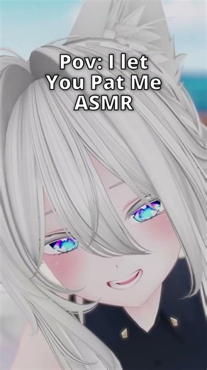 ASMR Pov I Let You Pat Me #asmr #vrchat