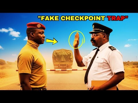 Customs Officer Stops Ibrahim Traoré’s Convoy At A Checkpoint — You Won’t Believe What He Did Next!