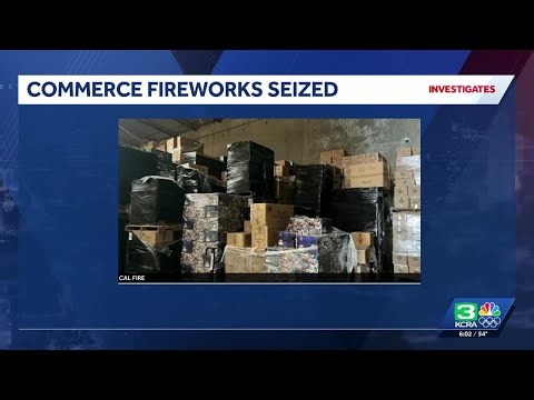 Commerce warrant says Esparto company was selling illegal fireworks