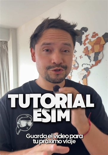 Guarda este video que lo necesitarás Esta es la forma como puedes activar tu esim correctamente, sin perder tu WhatsApp ni tus contactos. Apunta el tutorial paso a paso y además compra tu esim de @Holafly | eSIM con descuento con el código UNACITACONELMUNDO #publi #codigodedescuento #esim #internetentuviaje #holaflyTraveller