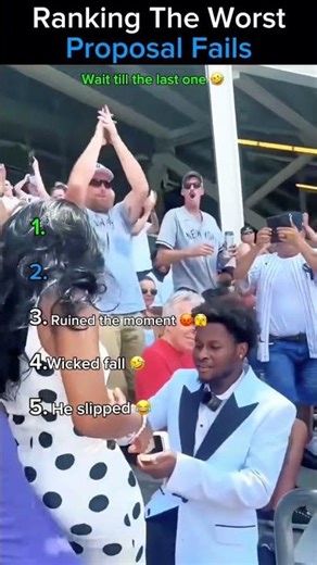 Ranking The Worst Proposal Fails