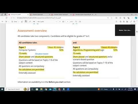 1 IGCSE 0478 O Level 2210 Computer Science Syllabus Introduction