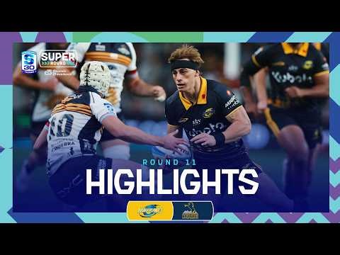 HURRICANES v BRUMBIES | Rd 11 Highlights | Super Rugby Pacific 2026