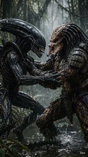 ALIEN vs PREDATOR 😱 Who Wins This Brutal Showdown? #Shorts #alien #predator #alienvspredator