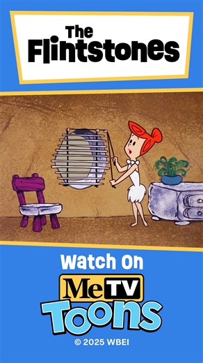 MeTV Toons on Instagram: "In the Stone Age before smartphones, cavewomen used window blinds to communicate 😉🤣"