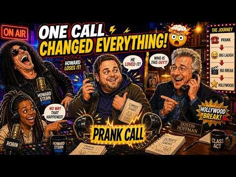 Jonah Hill's Insane Prank Calls Won Over Dustin Hoffman 😂 | The Howard Stern Show