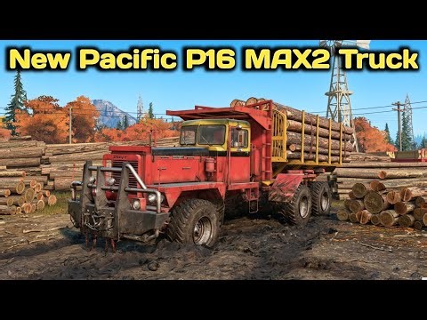 New Pacific P16 MAX2 Truck In SnowRunner Season 18