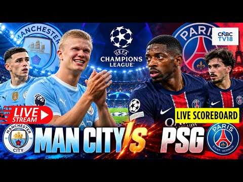🔴UEFA Champions League LIVE: PSG Vs Manchester City LIVE | Haaland vs Dembélé | UCL Match LIVE |N18G