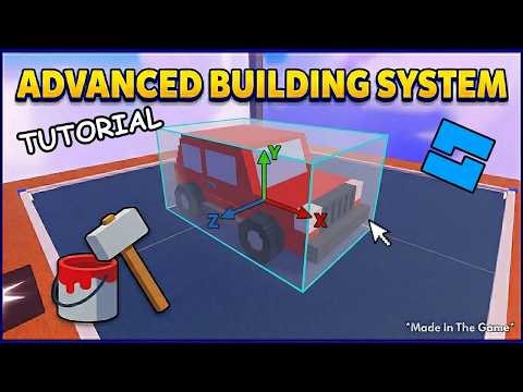 Advanced Building System Showcase (Roblox) – TUTORIAL!