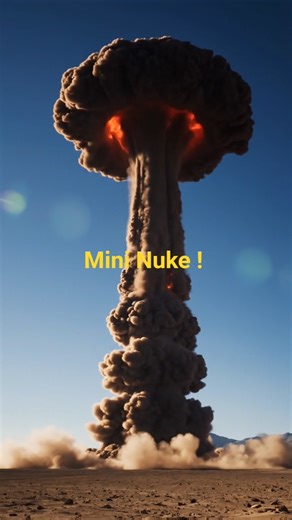 Testing a MINI NUKE! ☢️💥 #Shorts #Experiment