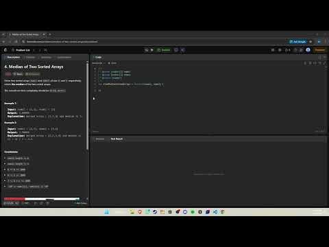 LeetCode Problem No. 4