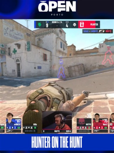First @redbullgaming ACE of Porto, courtesy of huNter! #BLASTPremier #cs2 #counterstrike #highlight #ace #portugal