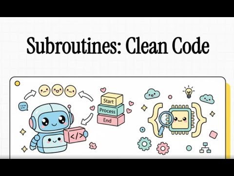 E06 Subroutines Clean Code