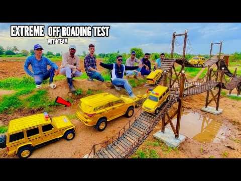 RC Gold Rush Cars vs Black Vs White Monster Cars Canal Track – Chatpat toy tv
