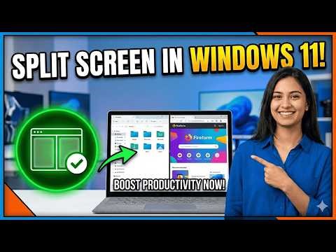 How To Split Screen In Windows 11 - Full Guide (2026)