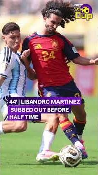 Argentina Vs Spain Highlights | Disastrous Injury Blow For Argentina; Yamal Wastes Golden Chance